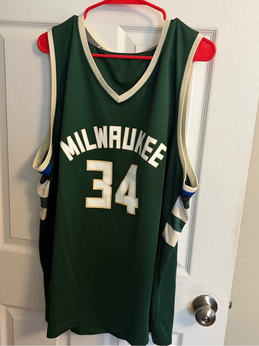 Milwaukee #34 Green Basketball Jersey